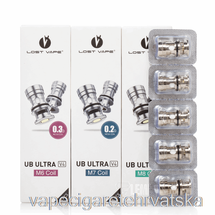 Vape Hrvatska Lost Vape Ultra Boost Replacement Coils 0.6ohm M2 Coils (discontinued)